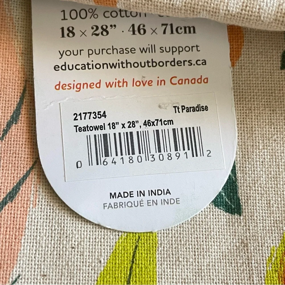 One Cotton Danica Jubilee Dish/Tea Towel NWT